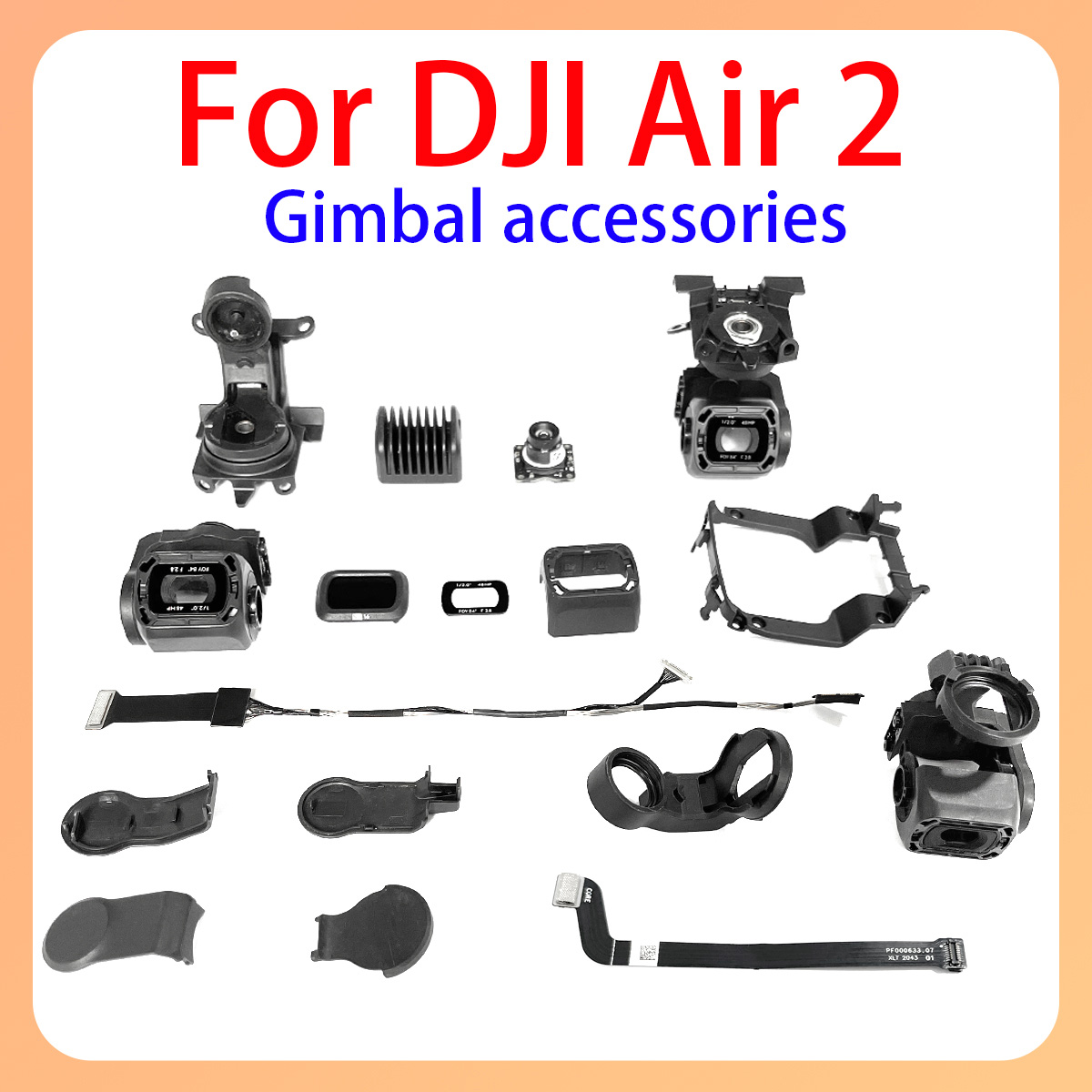 Drone Arm - Original Mavic Air2 gimbal arm assembly