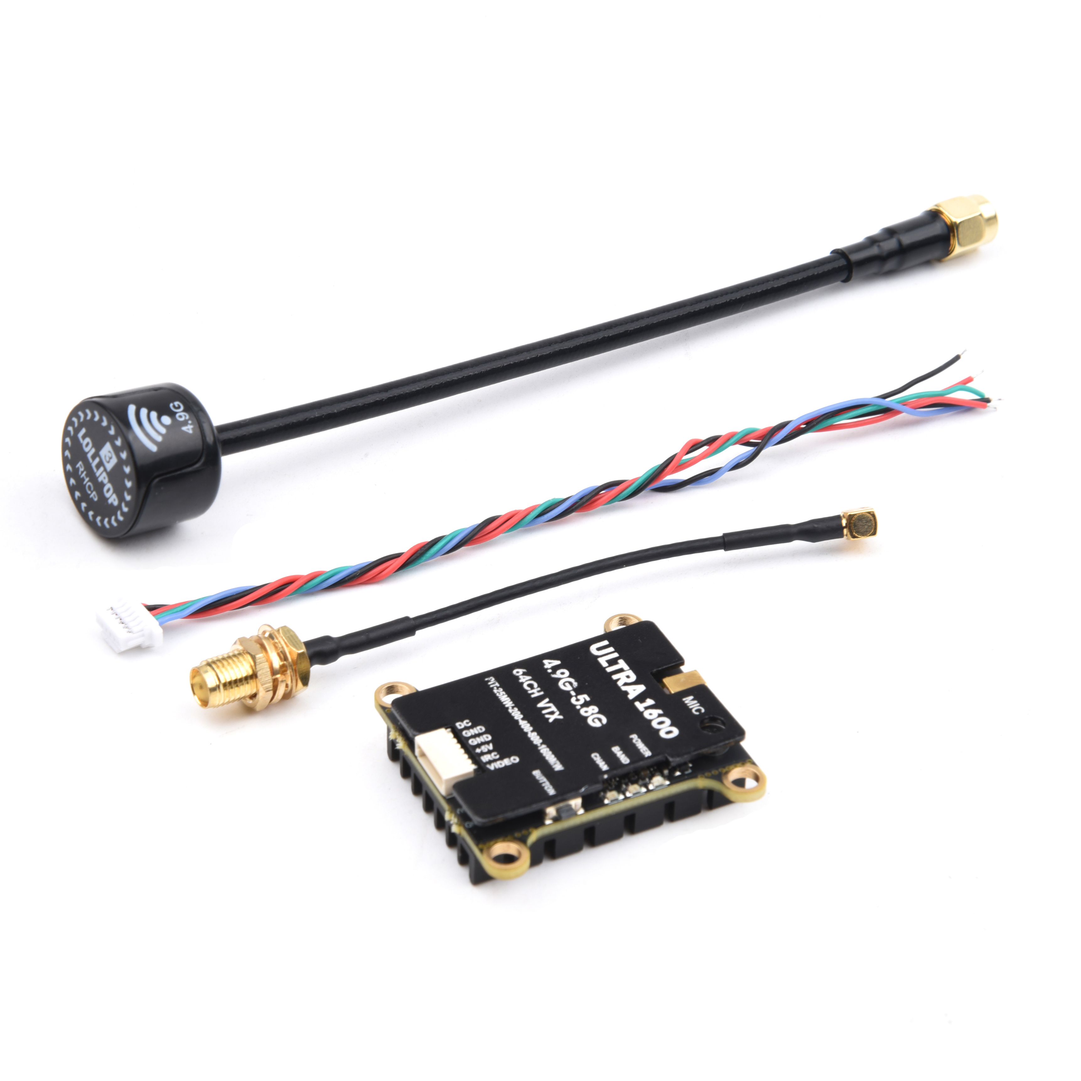 Drone Power Distribution Board - Ultra 1W6 4.9G-5.8GHZ 64CH 1600mW 1.6W