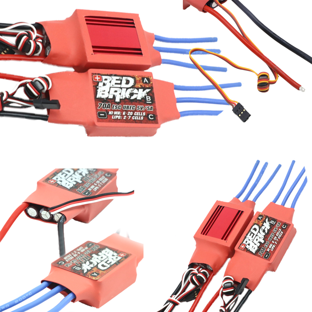 Drone Power Distribution Board - Red Brick Electronic Speed Controller 50A