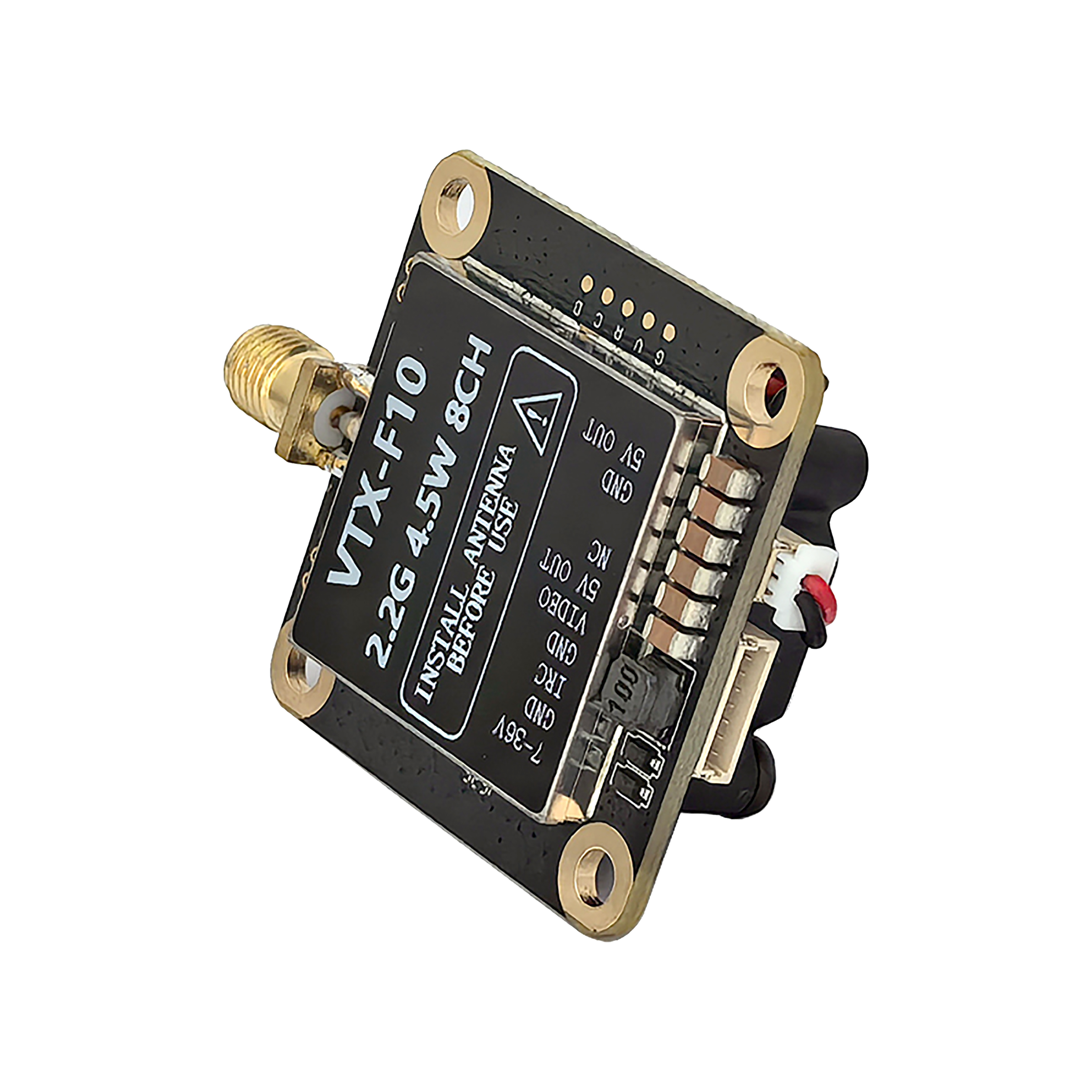 2.0-2.2G 4.5W VTX 8CH FPV Vide - Drone Receiver 评论和价格