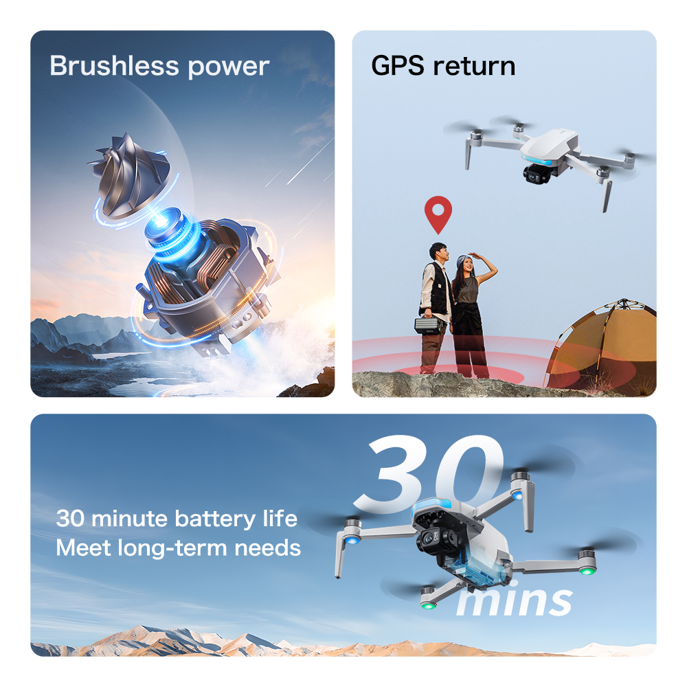 S-X1 MAX GPS Drone with 3-Axis - Drone Gps Mount 评论和价格