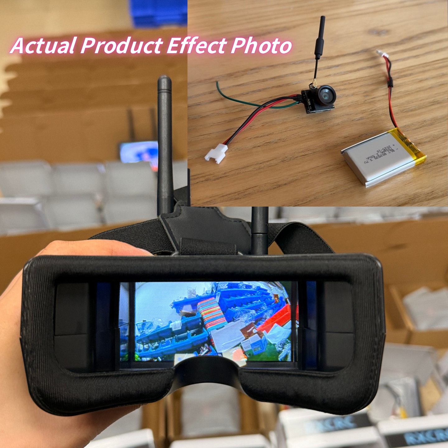 Slonwake 5.8G 48CH 200mW FPV D - Drone Frame 评论和价格