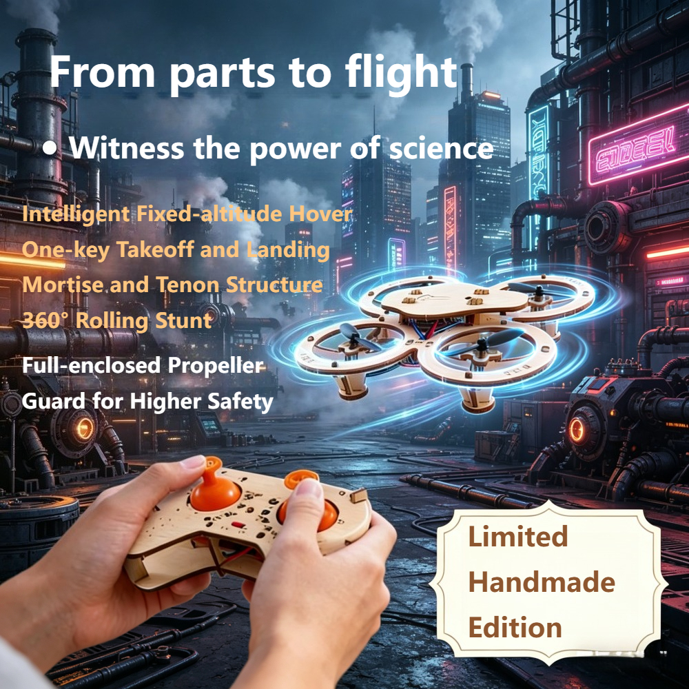 2026 New Wooden DIY Assembled  - Drone Battery 评论和价格