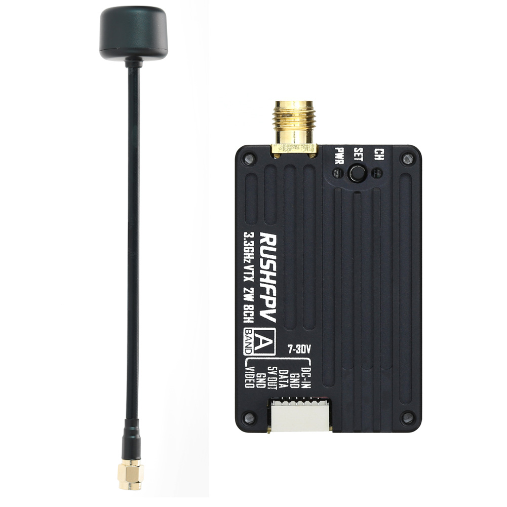RUSHFPV 3.3G 2W VTX Transmitte - Drone Battery 评论和价格