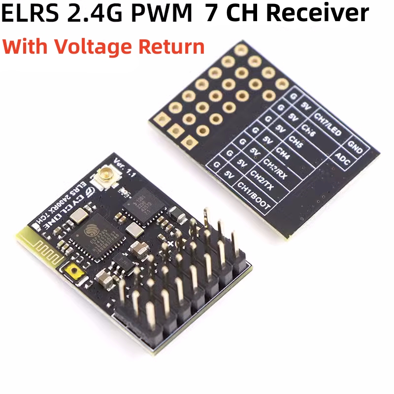 ELRS 2.4G PWM 7CH 6CH CRSF Rec - Drone Battery 评论和价格