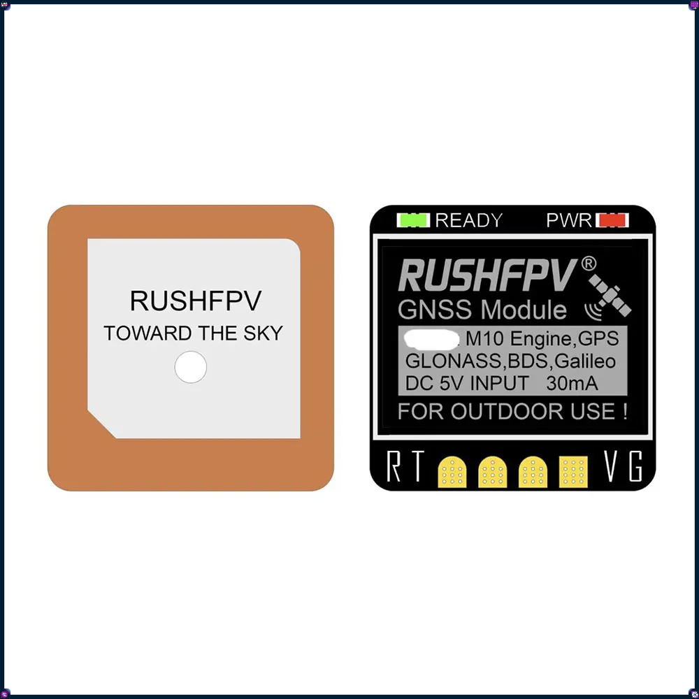 1-4Pcs RUSHFPV MINI M10 GPS Mo - Drone Antenna 评论和价格