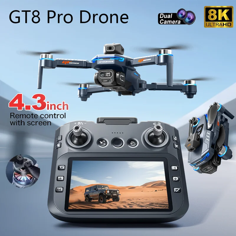 2026 New GT8 Drone GPS 8K Prof - Drone Gps Mount 评论和价格