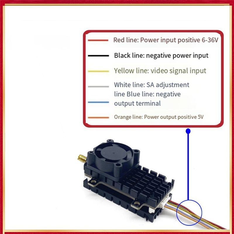ABWE-Long Range 5.8Ghz 2W FPV  - Drone Transmitter 评论和价格